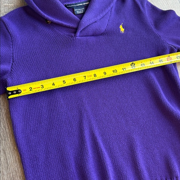 LAUREN RALPH LAUREN PURPLE PULLOVER SWEATER WOMENS SIZE Med 0184 - Picture 6 of 8